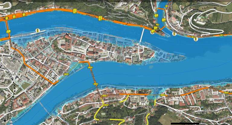 Hochwasser Passau Donau 11.0 m